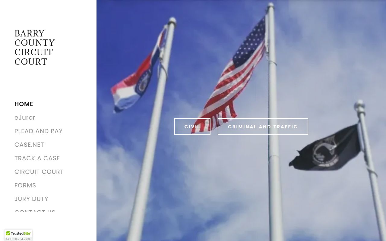 Barry County court records Case.net and Circuit Clerk homepage