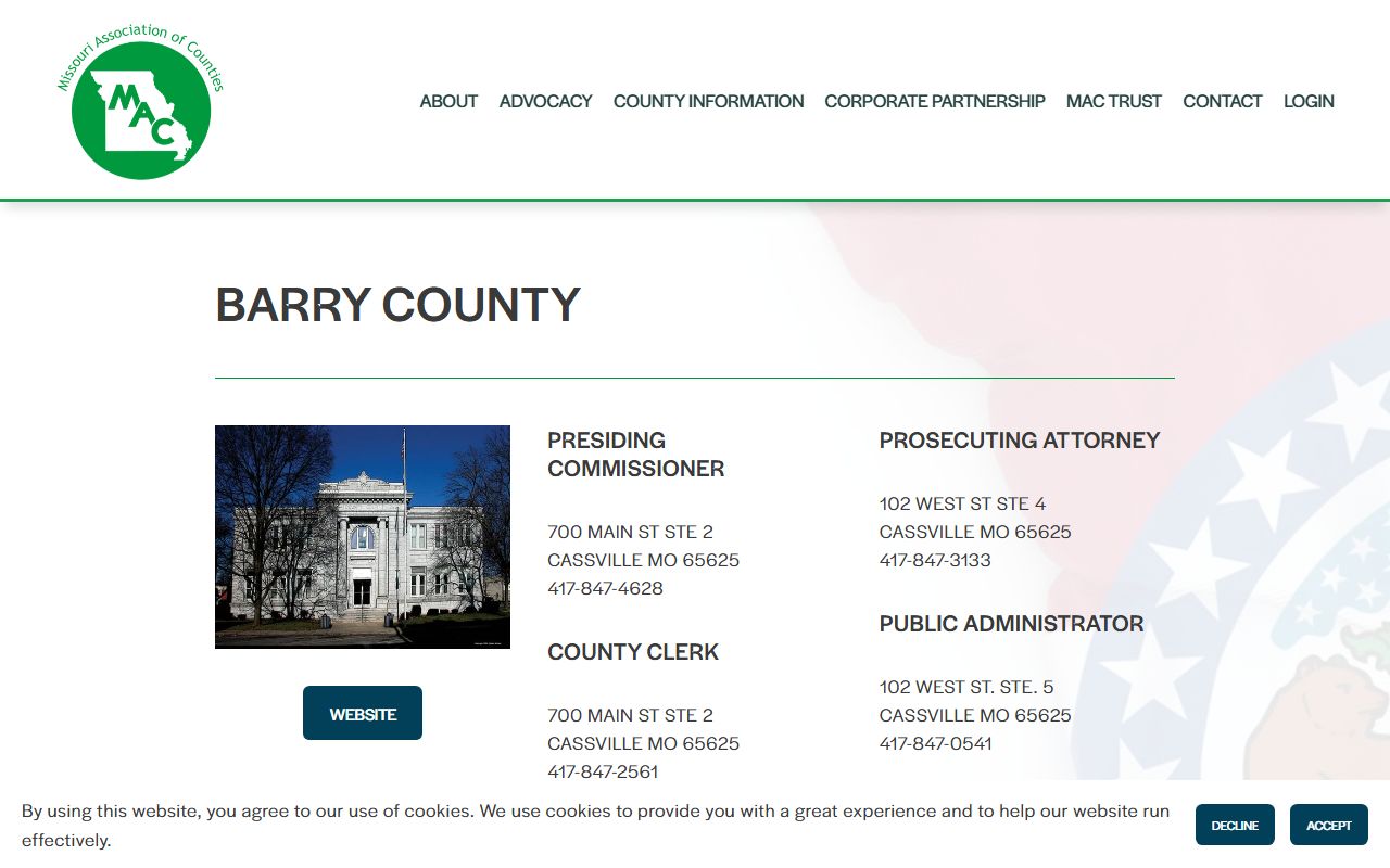 Barry County court records county office directory